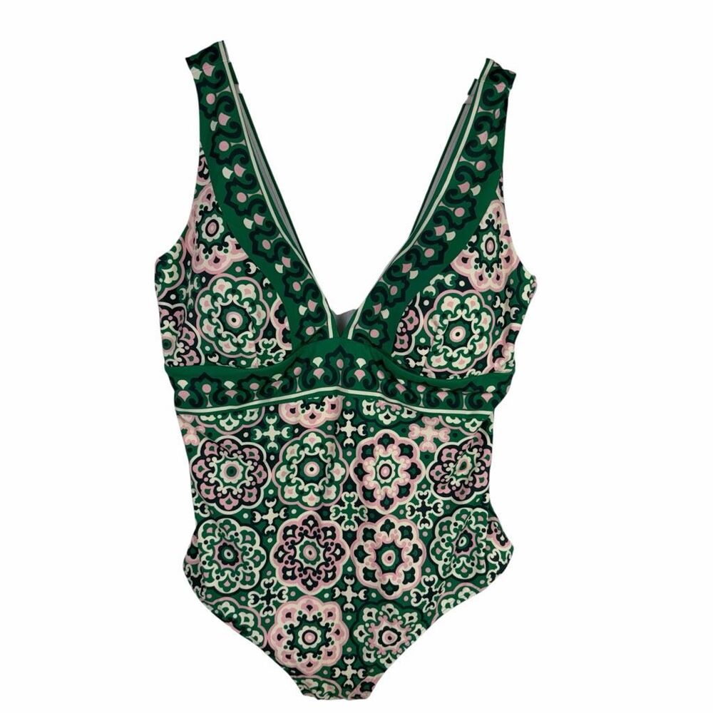 Boden 20-22L Porto V-Neck Swimsuit